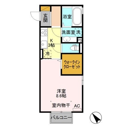 メゾン ド ショコラの物件間取画像